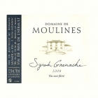 Domaine de Moulines Syrah Grenache