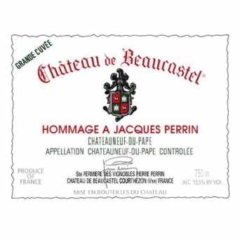 Château de Beaucastel Hommage à J. Perrin