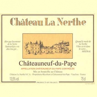 Château La Nerthe Rouge