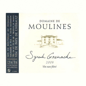 Domaine de Moulines Syrah Grenache